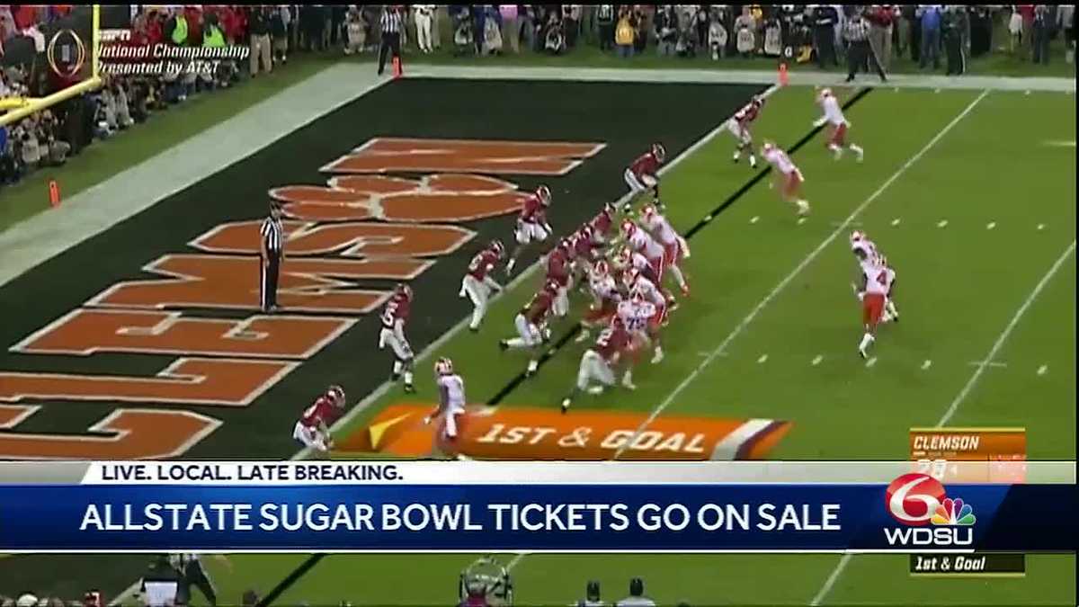 2019 Allstate Sugar Bowl tickets go on sale