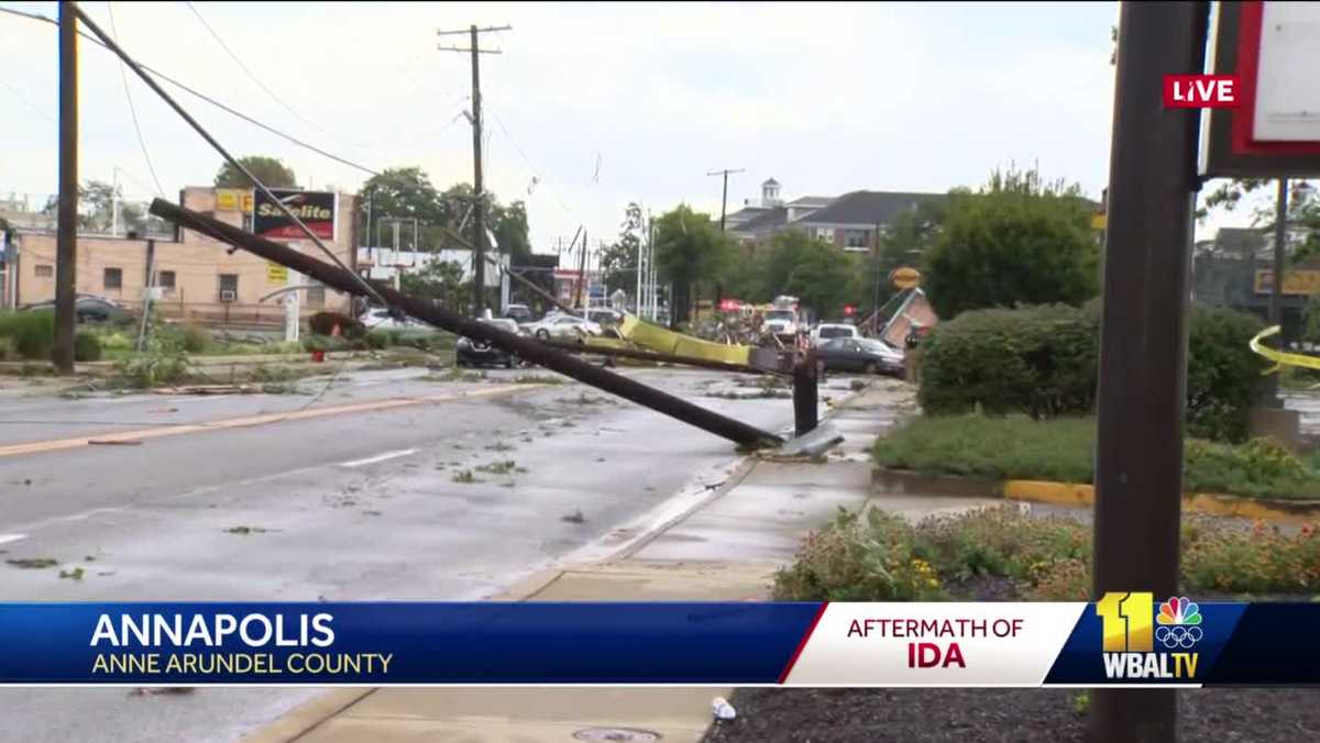 Storms leave severe damage in Anne Arundel County