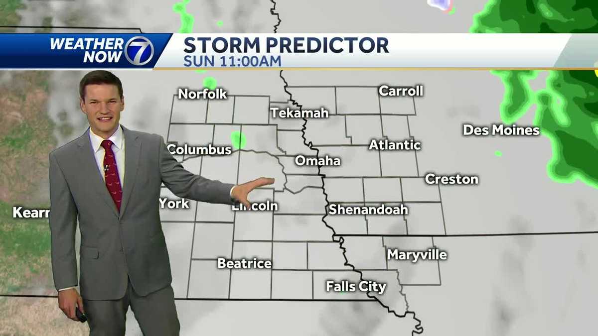 We "Fall Back" an hour overnight, cloudy and breezy Sunday