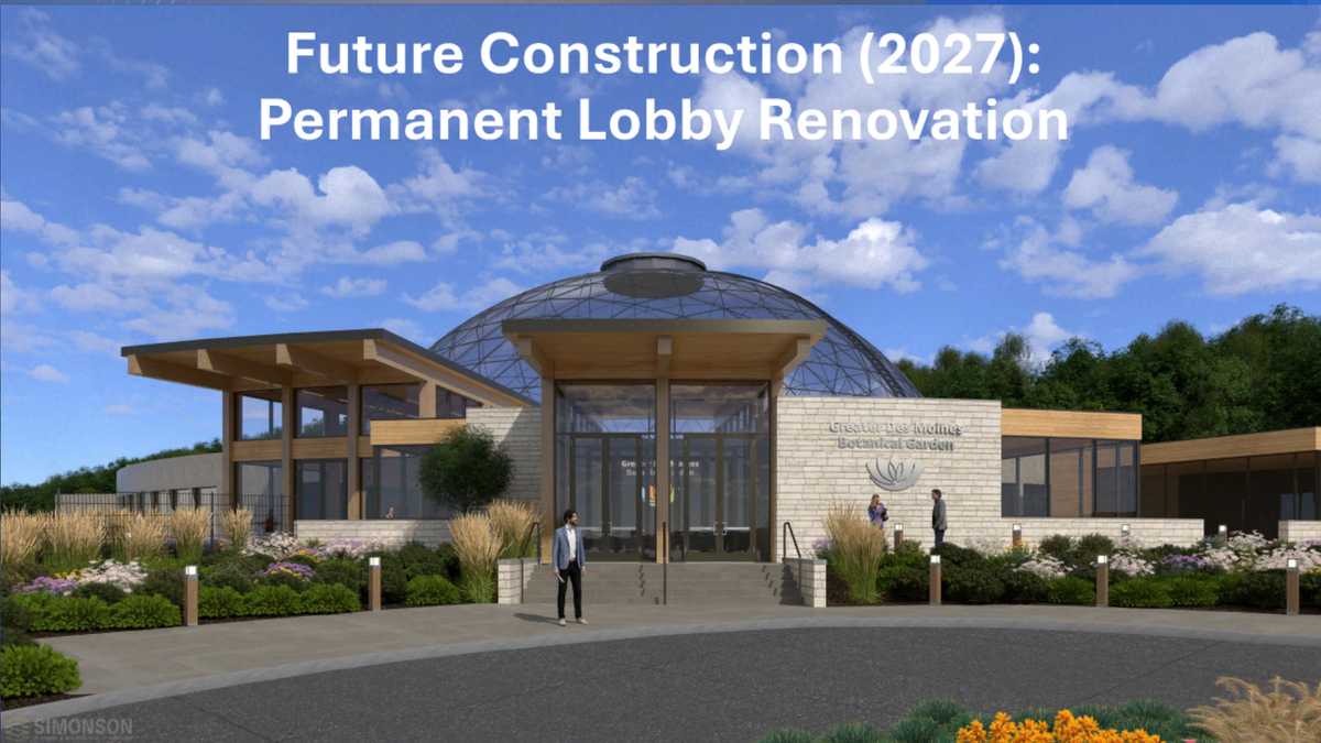 Greater Des Moines Botanical Garden set to grow with entrance plans