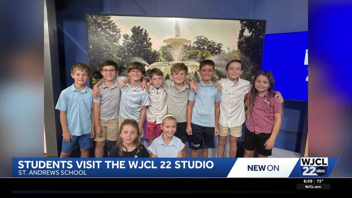 WJCL welcomes St. Andrew's School 4th graders