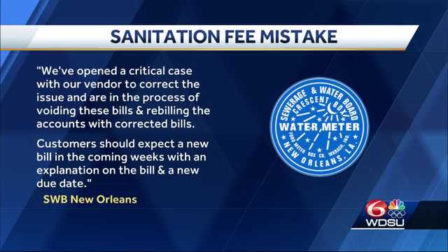 Sewerage and Water Board mistakenly bills 5,000 customers after waiving Nov. fees - Vimarsana News