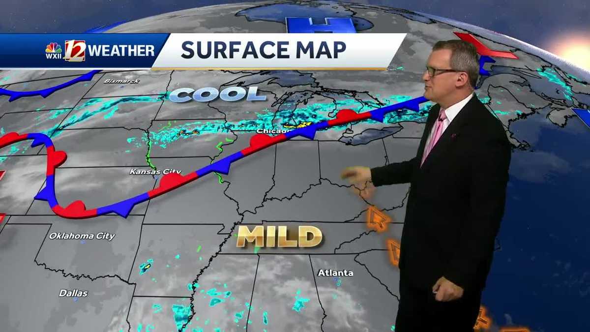 WATCH: Warm, mostly dry week ahead