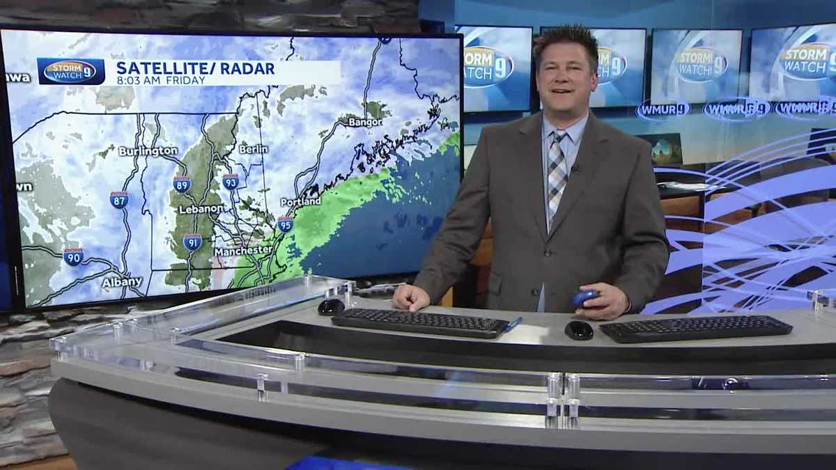 Watch: Snow continues for some across NH; wintry mix, rain at coast