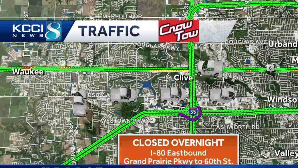 Des Moines Traffic: Easy start to morning commute