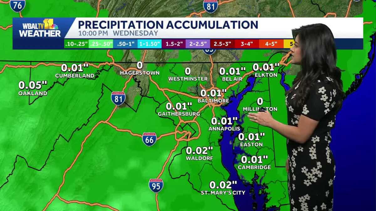 Unseasonably cool Tuesday before rain returns midweek