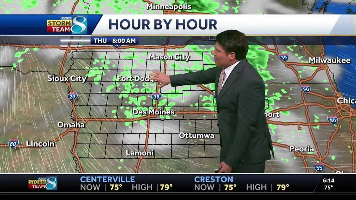 Des Moines weather: Warming up with more rain chances this week