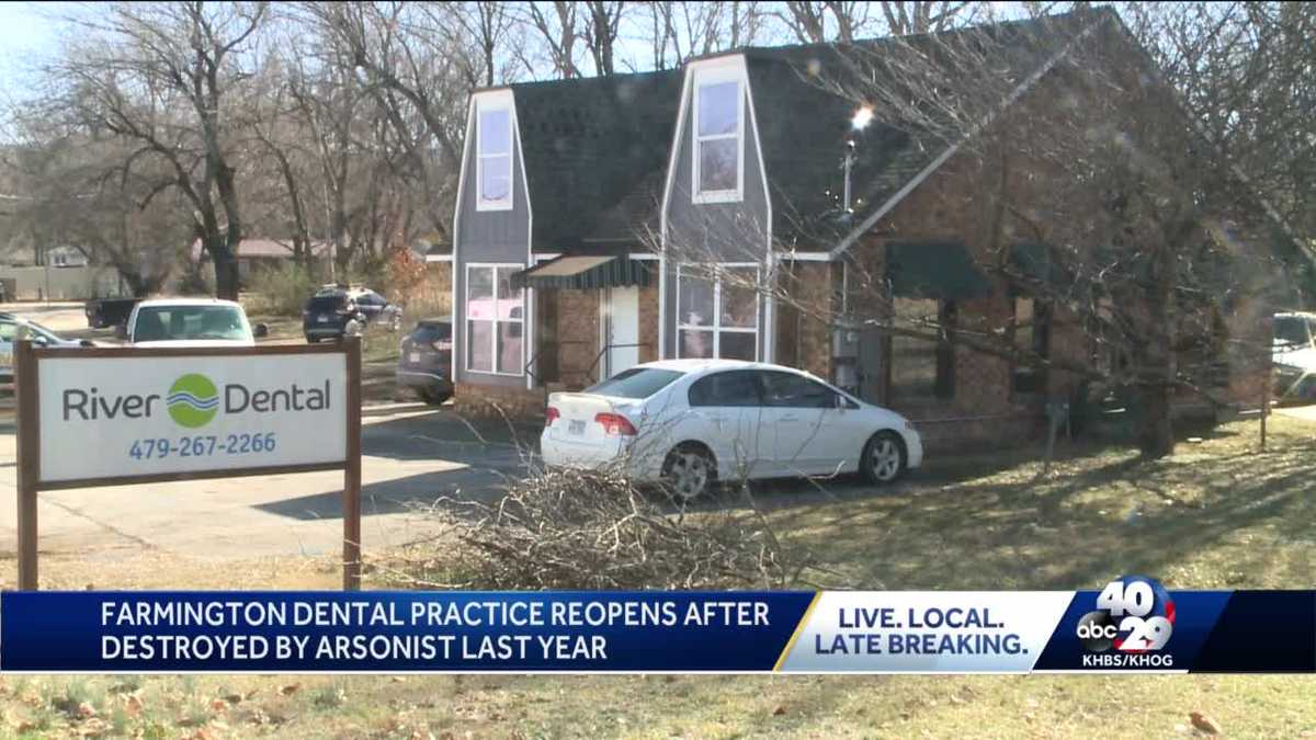 River Dental reopens after destroyed by arsonist