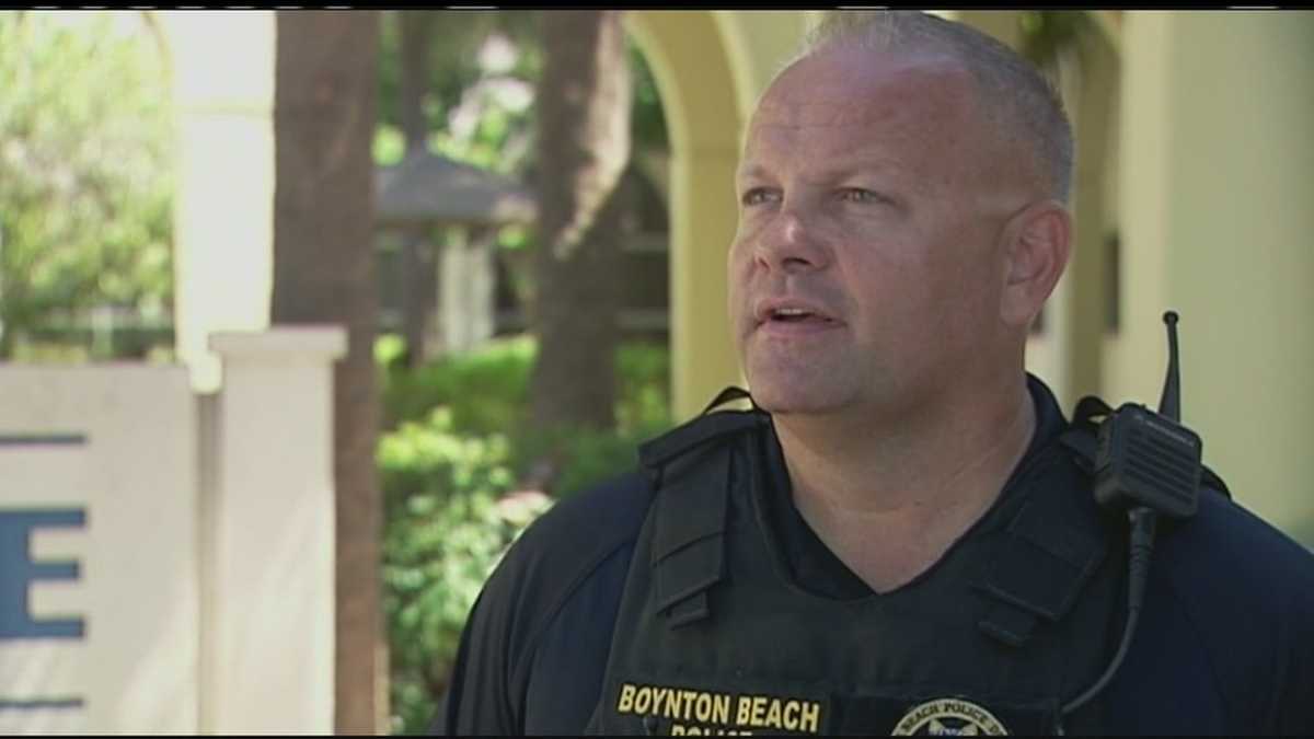 Boynton Beach, Fla. police officer saves choking woman
