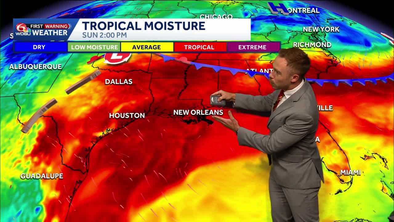 Summer downpours Friday-Saturday ahead of heavier rain risk into