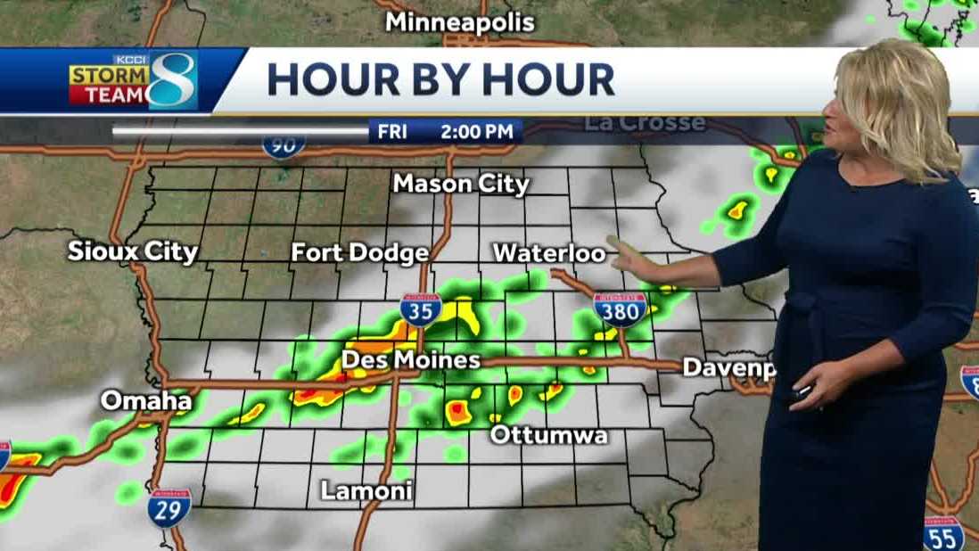 Forecast Strong winds and higher temperatures ahead of storm chances