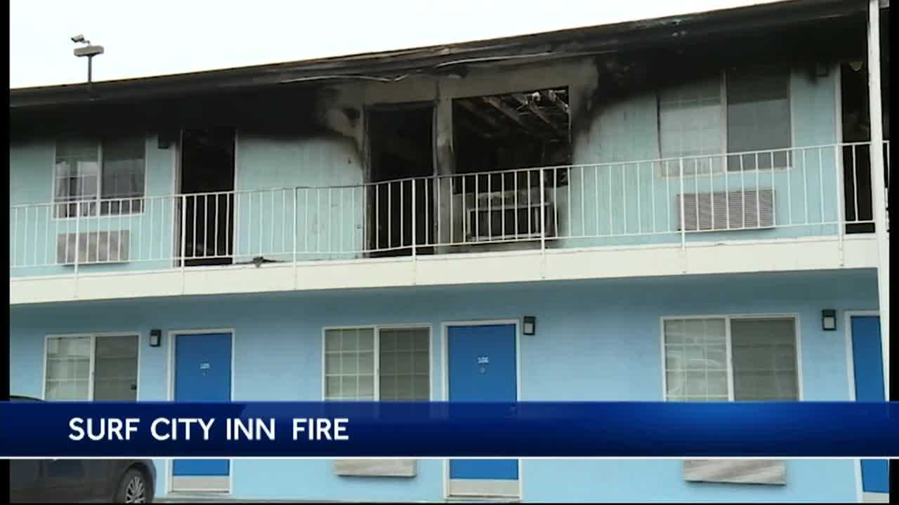 Surf City Inn Fire