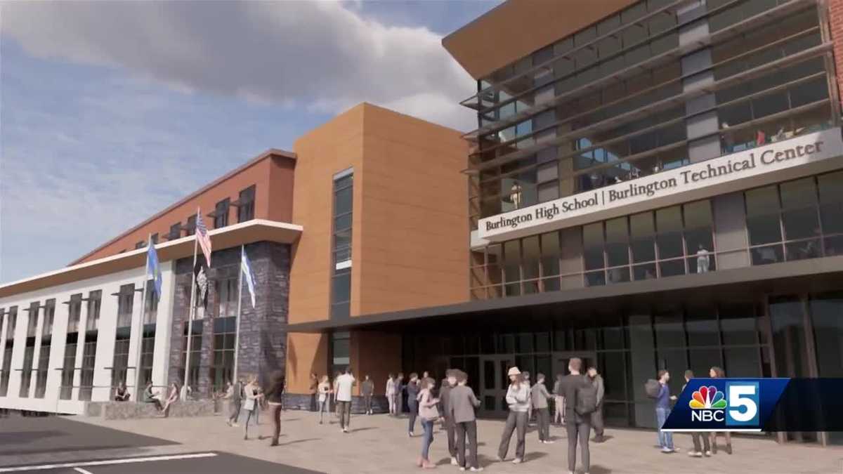 New Burlington High School renderings shown during town hall meeting