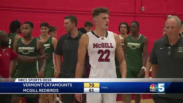 UVM rides breakout game from freshman, beat McGill 70-61 - Vimarsana News
