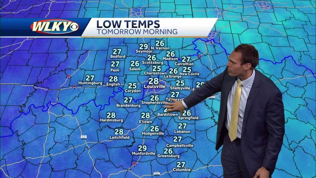 Calm & cold tonight, big warm up ahead mid week