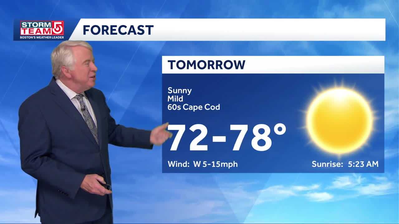 Video: Cool and grey before weekend warm up