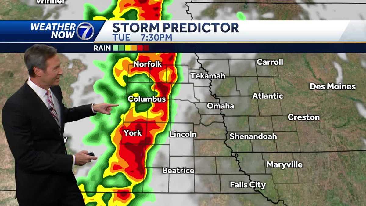 Evening storms coming: October 3 Omaha