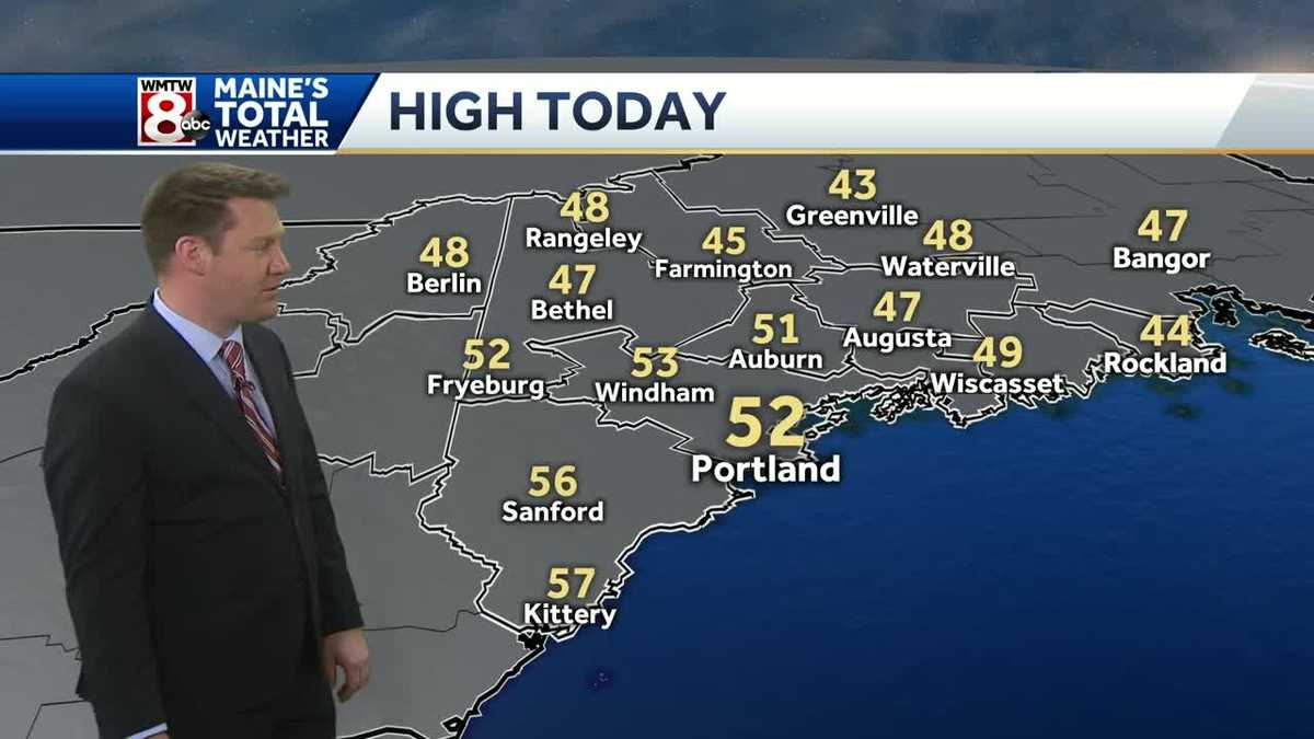 Record warmth today and snow tomorrow night