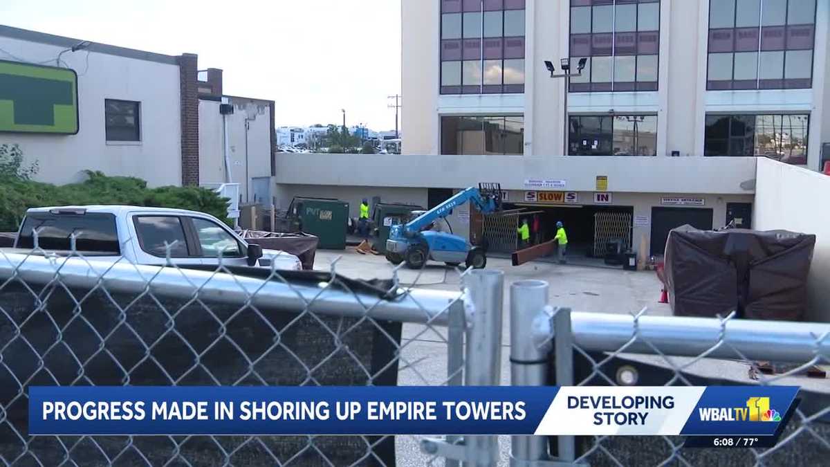 Empire Towers phase 2 repairs continue, cars to be removed
