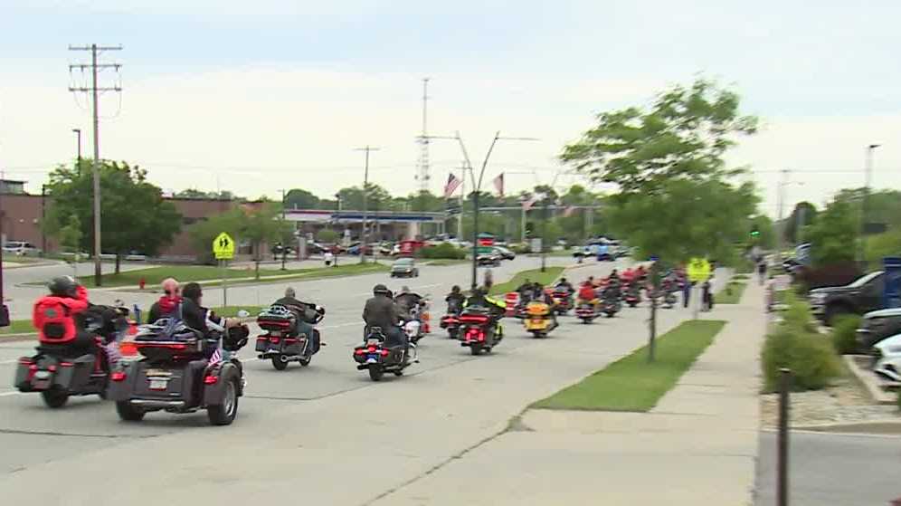 Motorcycle ride raises money, support for families of fallen police officers – WISN Milwaukee