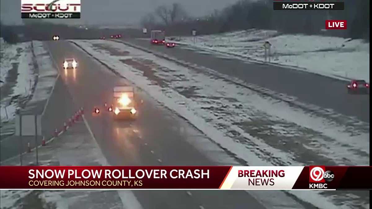 KDOT snow plow driver killed in crash early Saturday near Stilwell