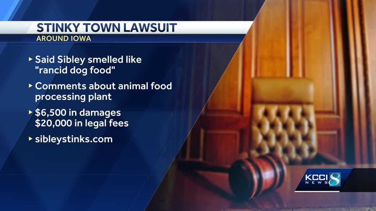 Iowa man wins lawsuit over calling his hometown stinky