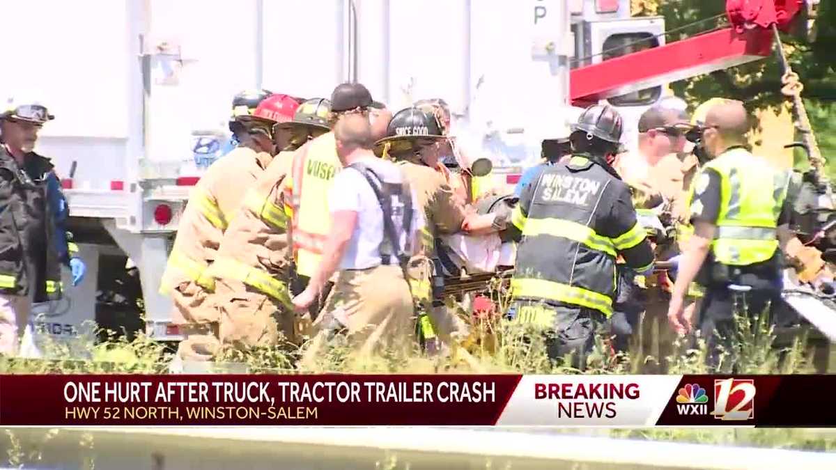 Crash on U.S. 52 in WinstonSalem sends 1 person to the hospital
