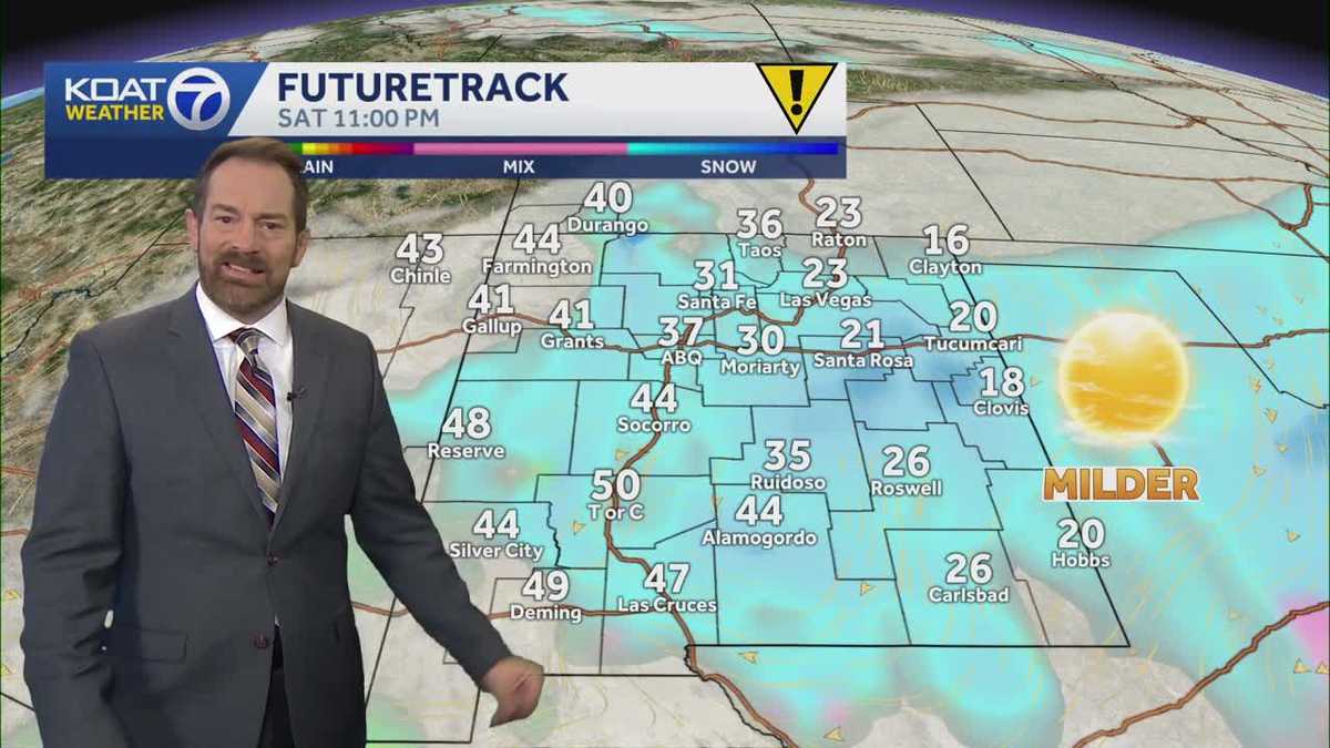 Winter Storm Watches issued for parts of New Mexico as big storm approaches 