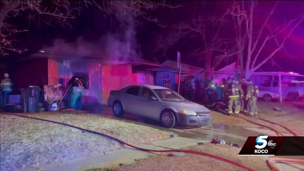 Oklahoma City Crews Battle House Fires Overnight