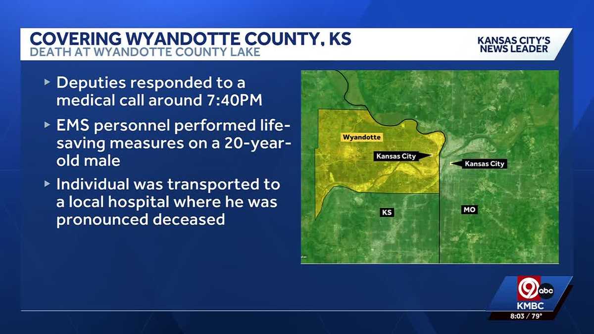 Wyandotte County deputies investigating death at county lake