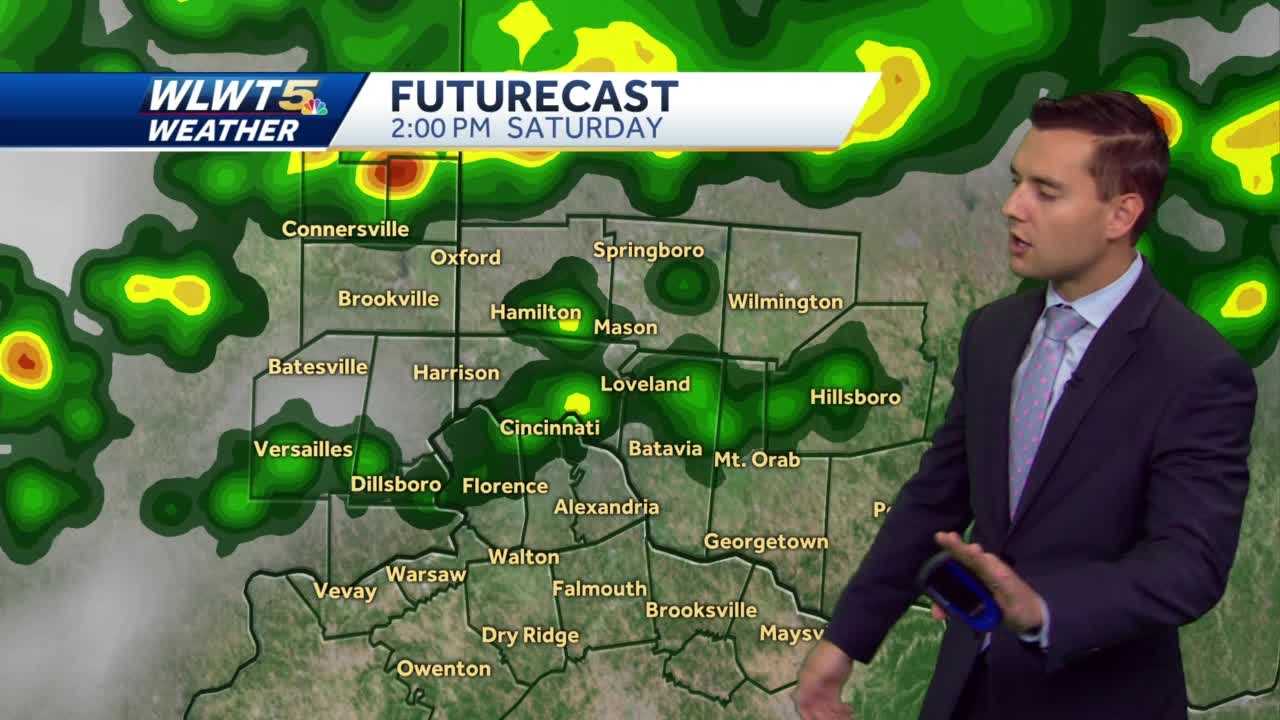 Showers And Storms This Afternoon