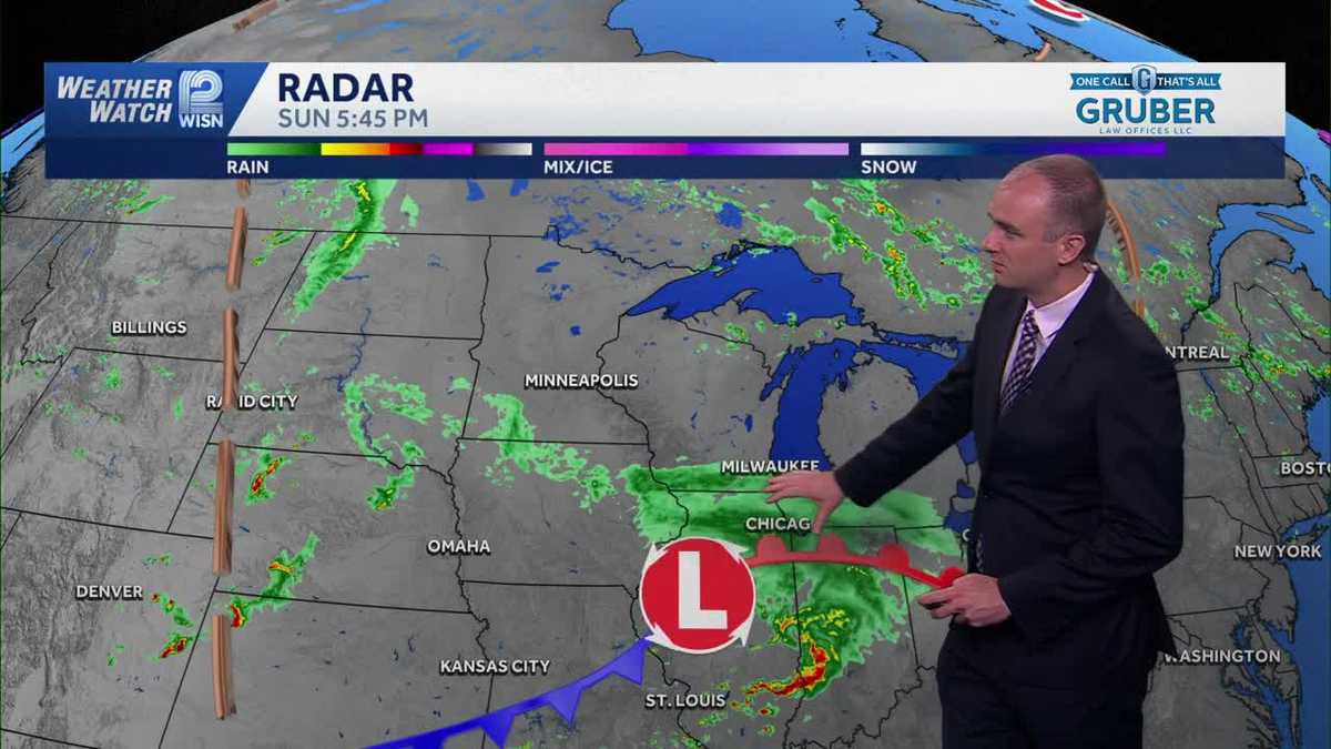 Weather: Showers Ending Tonight