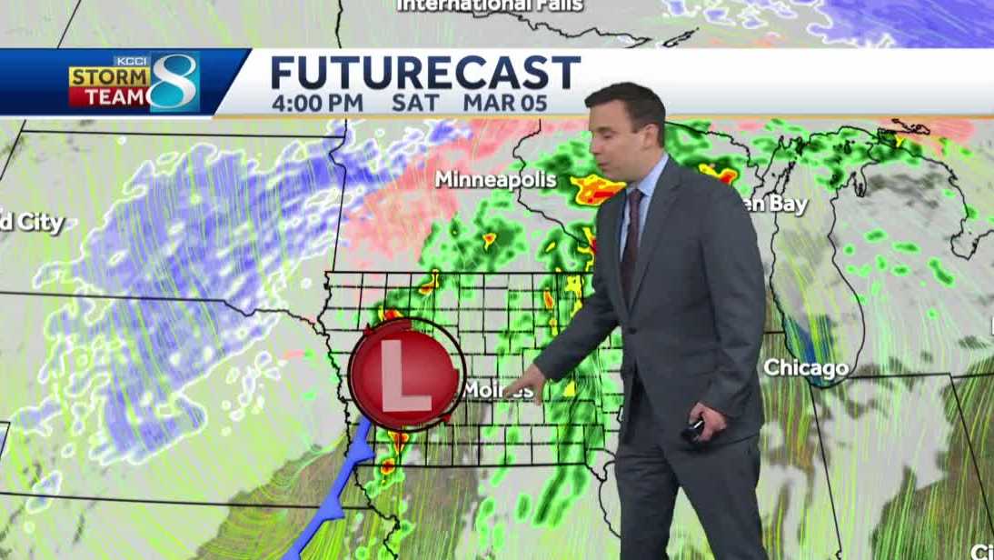 KCCI Forecast: Possible severe weather on Saturday