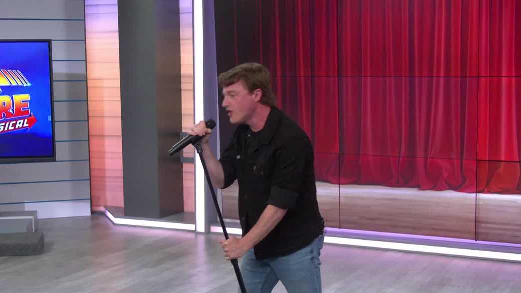 Lucas Hallauer, from 'Back To The Future: The Musical', performs 'The Power of Love'
