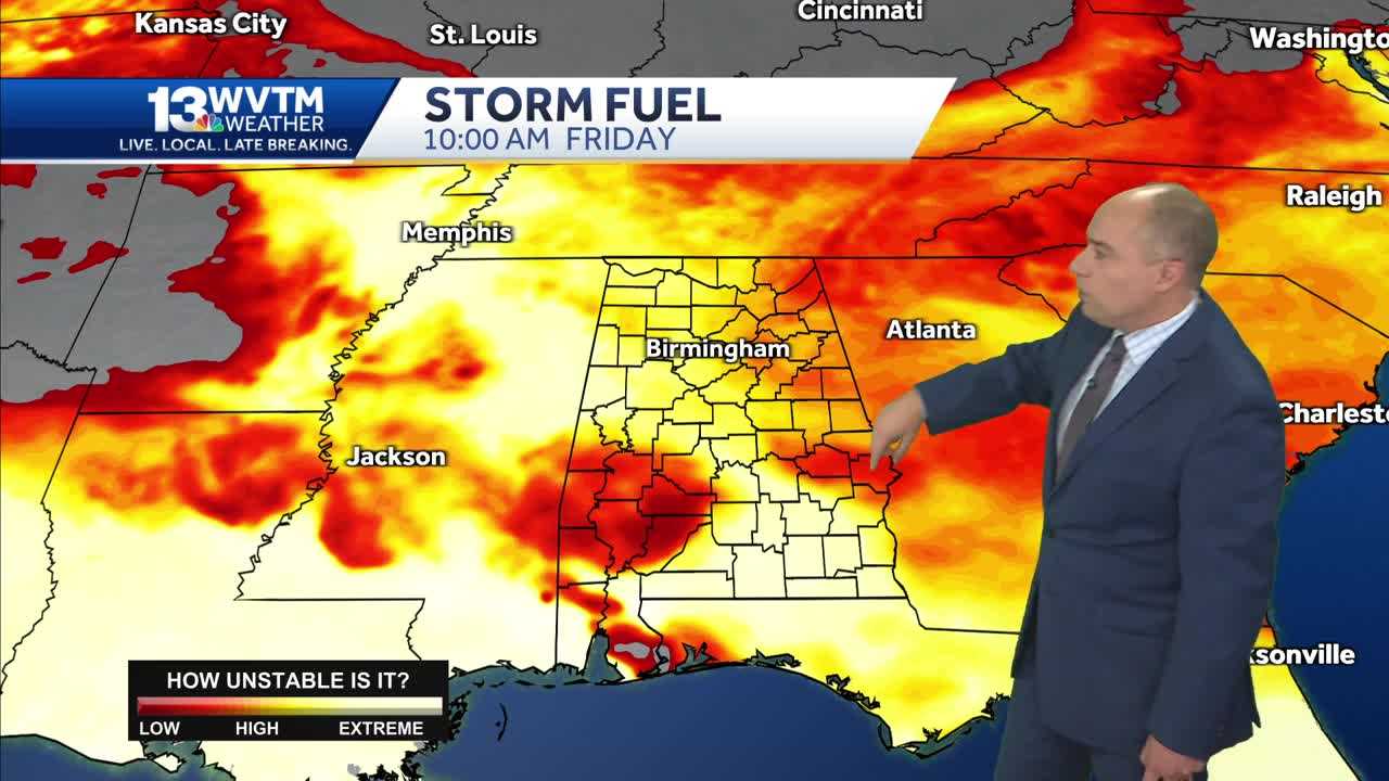 More strong storms likely across Alabama through the weekend - Vimarsana News