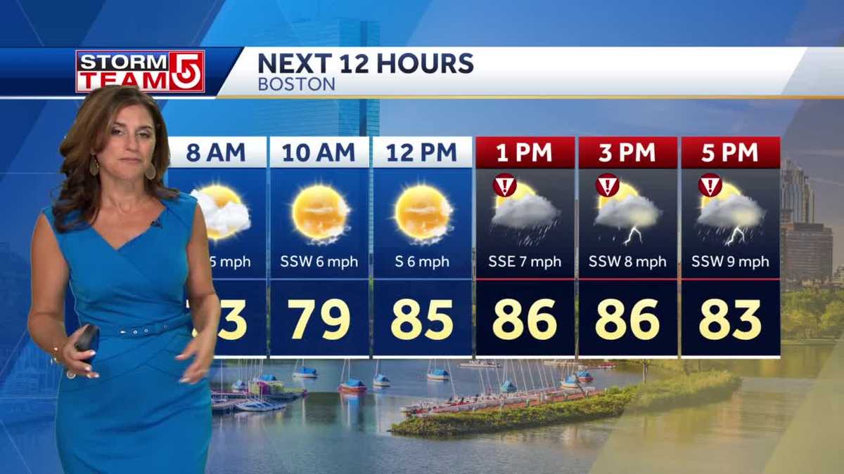 Video: Muggy start to work week