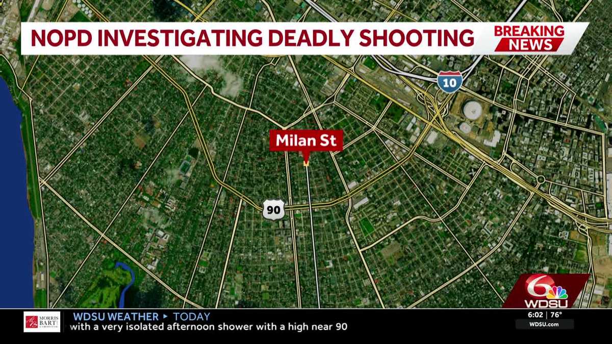 New Orleans police investigate after man killed in Broadmoor shooting