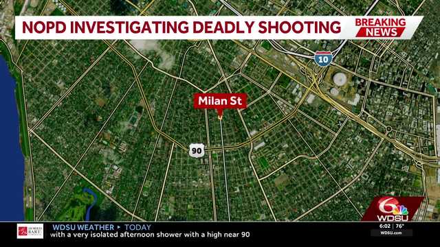 New Orleans police investigate after man killed in Broadmoor shooting