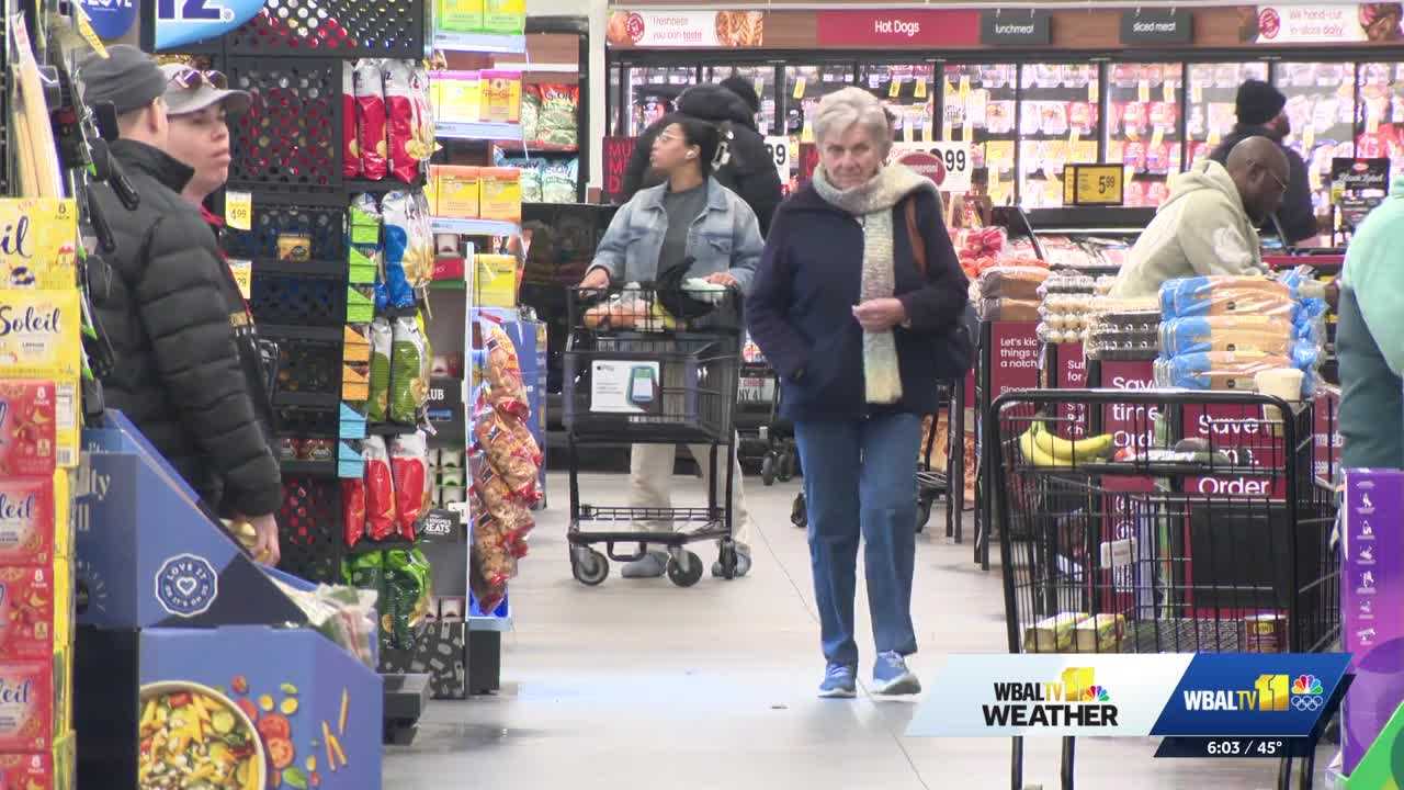 Grocery stores across region preparing for pre - storm shoppers