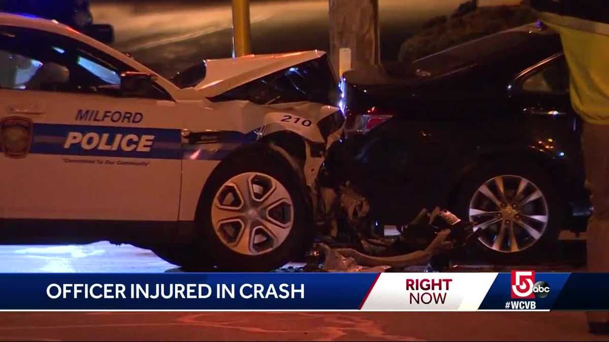 Suspected OUI driver in crash that injured officer appears in court