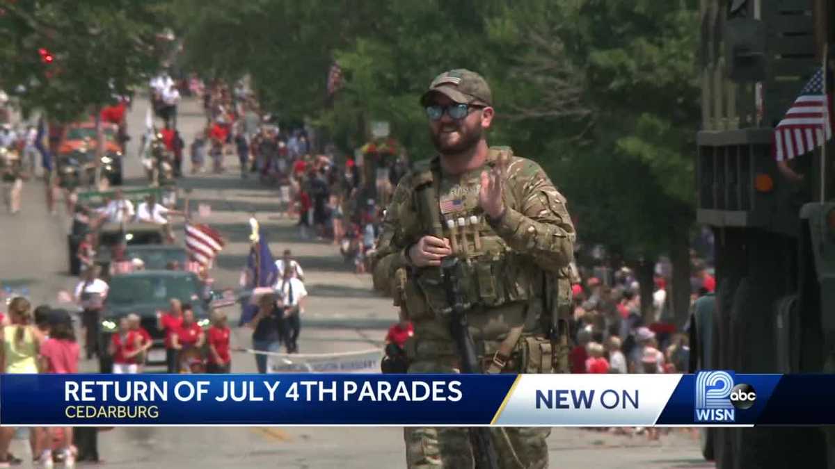 Cedarburg Independence Day parade draws in hundreds of participants