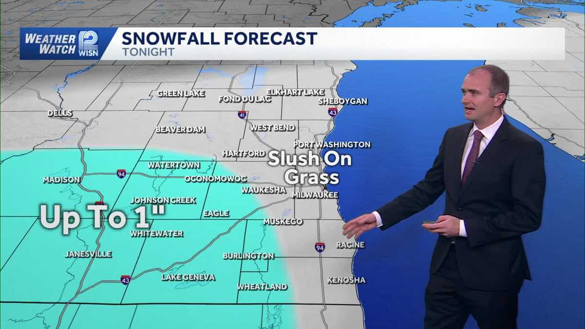 Tracking the season’s first snow and Sunday’s cold blast