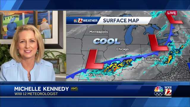 WATCH: Warm, Breezy, & Passing Shower Chances Into The Weekend! - Vimarsana News