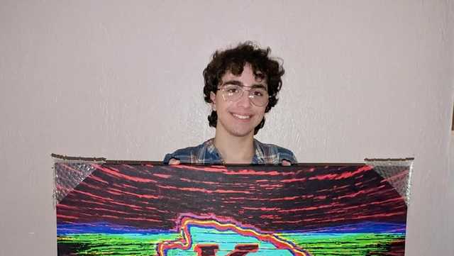 'Passion to give back' Artist and son giving back to kids in need - Vimarsana News