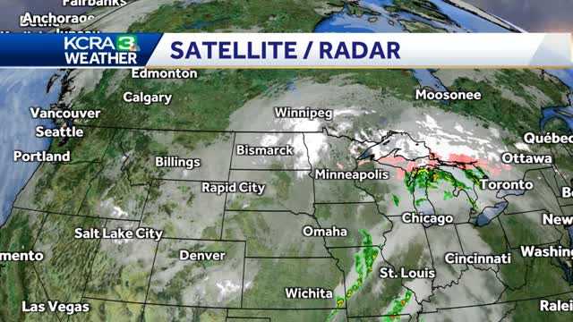 Warmer temps along with some rain for the week ahead