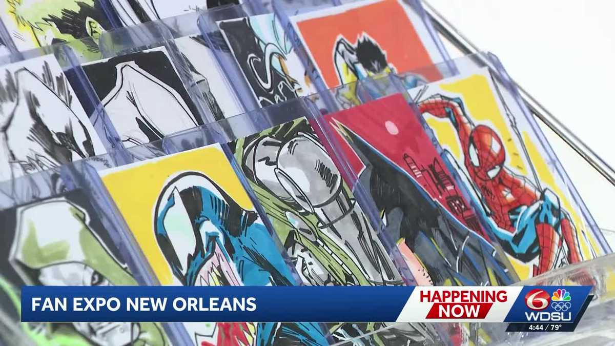 Fan Expo draws thousands of fantasy, pop culture enthusiasts to New Orleans