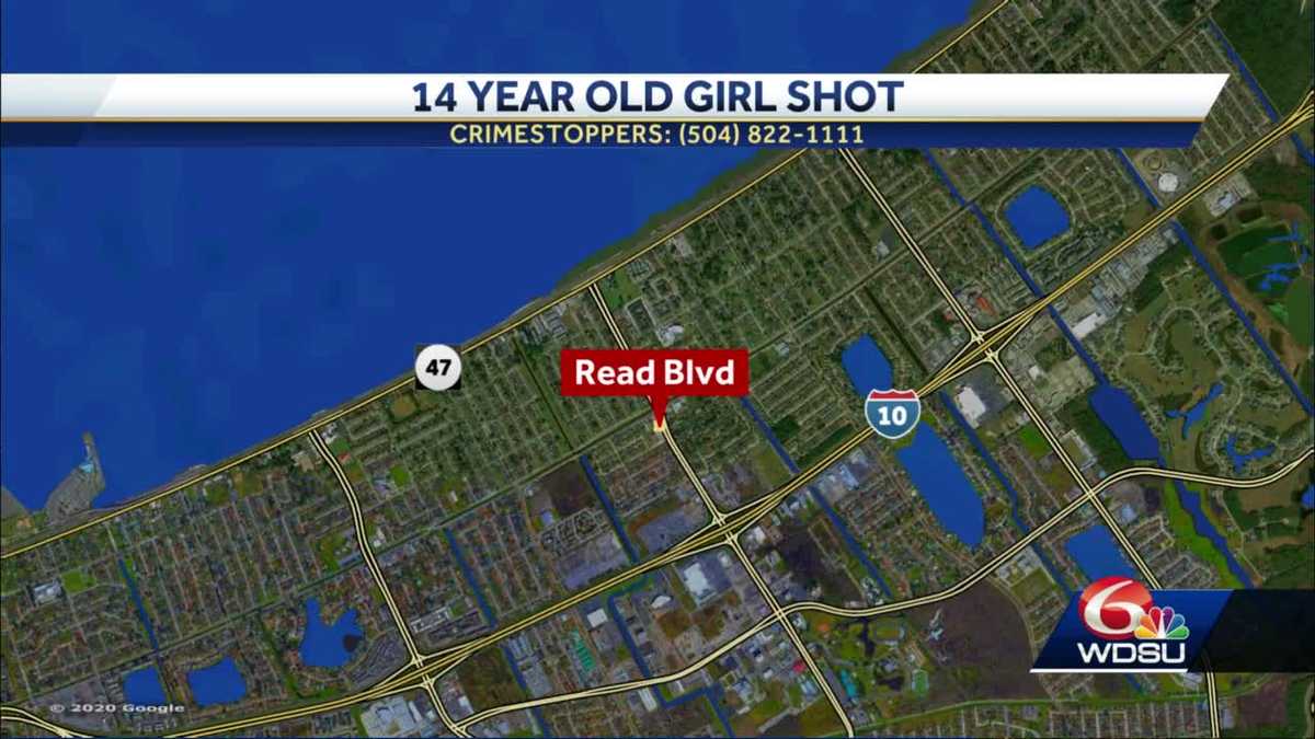14-year-old walks herself to hospital after being shot in New Orleans East