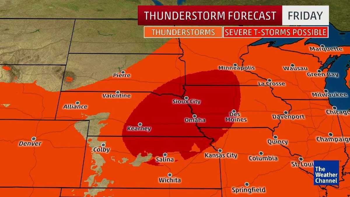 End of Week Storms in the Plains and Midwest