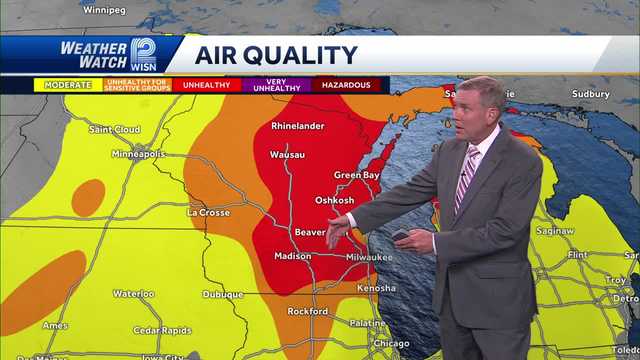 Weather: Smoky Skies To Storms