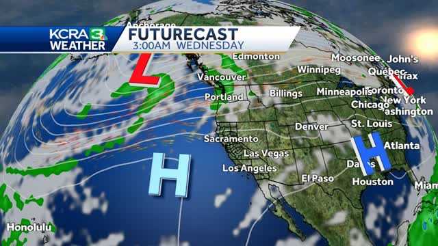 Weather is looking cooler by the end of the week